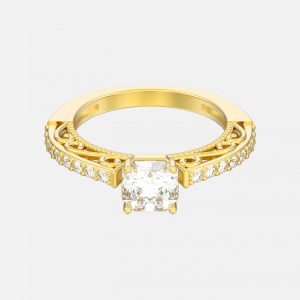 14K Gold 9″ Diamond Ankle Bracelet