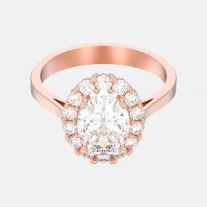 Arced Custom Ring Design 20k Sterling Gold